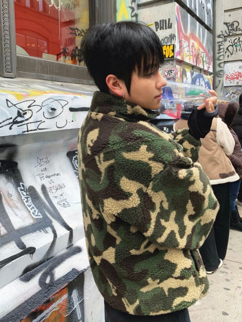 DISCERNMENT（ディサーンメント）の「Polter Camouflage Dummy Zip-Up（Jackets/Outerwear）」