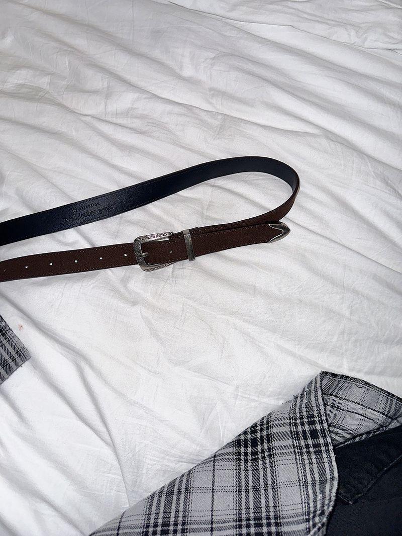 No.0993 west suede BELT