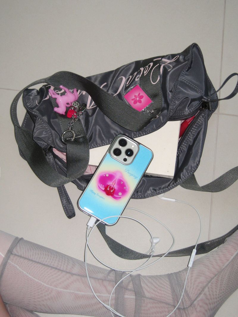 【マグセーフケース】 Aqua Orchid Case