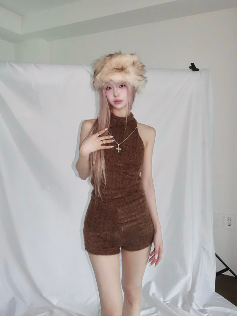 Evening Angora Sleeveless