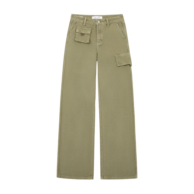 [3RD REORDER] SOFT OLIVE DYING FRONT POCKET DENIM code 26221