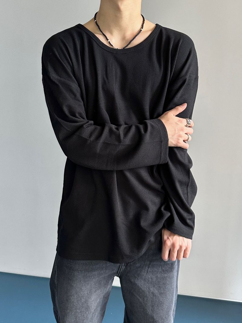 Module Basic Waffle Uniqlo Long Sleeve 4C