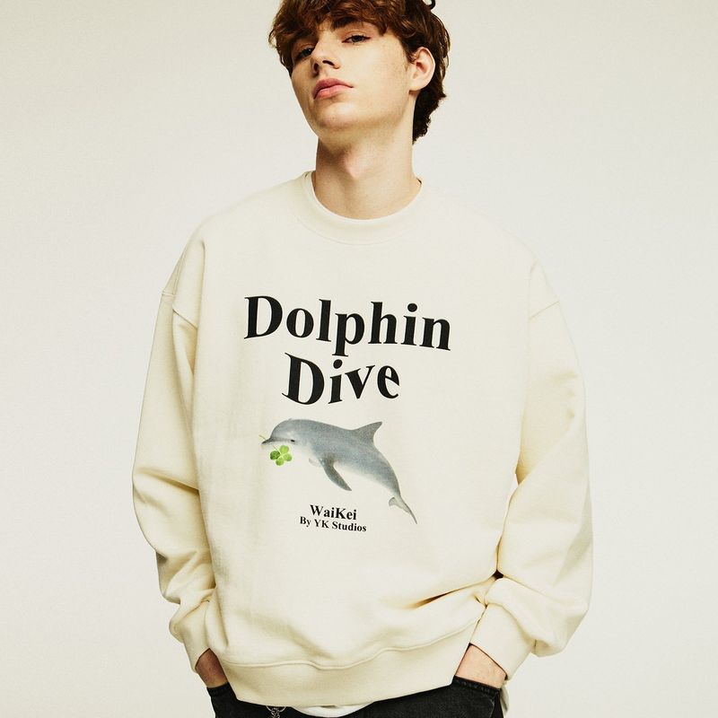 WaiKei（ワイケイ）の「Dolphin dive sweatshirts（Tops）」