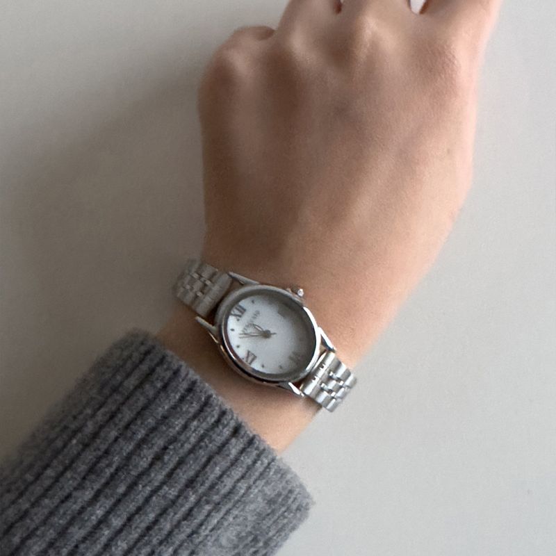 basic metal watch(2design)