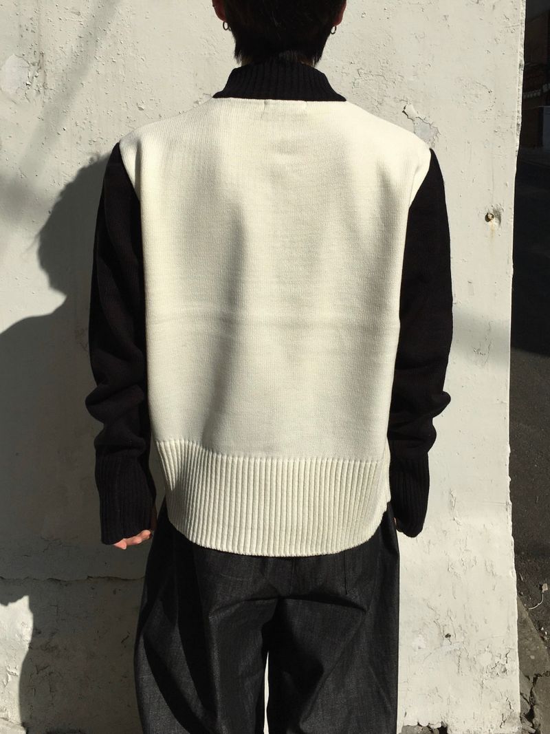Portland 97 Color Block Knit Zip-Up 2C