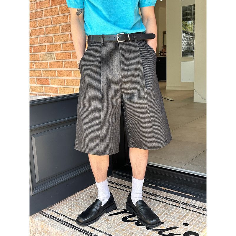 LAURANT（ロラン）の「[S/S] Pin stripe bermuda pants（Pants）」