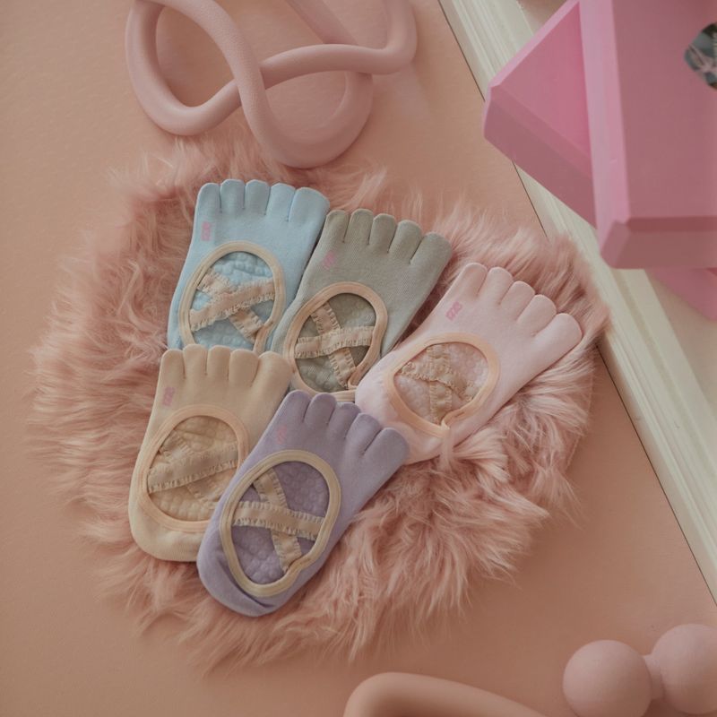BALLET NON- SLIP SOCKS /FULL TOE - 5 COLORS