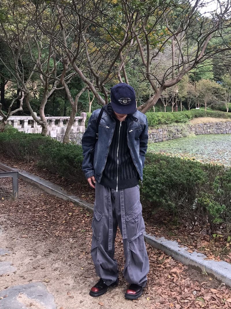 Layer Strap Cargo Pants