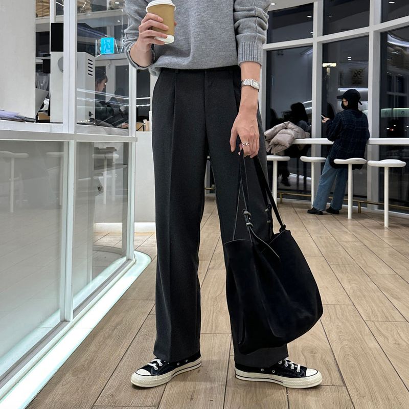 lemenne（ルメンヌ）の「LMN All Day Napping Semi-Wide Slacks (5 colors)（Pants）」