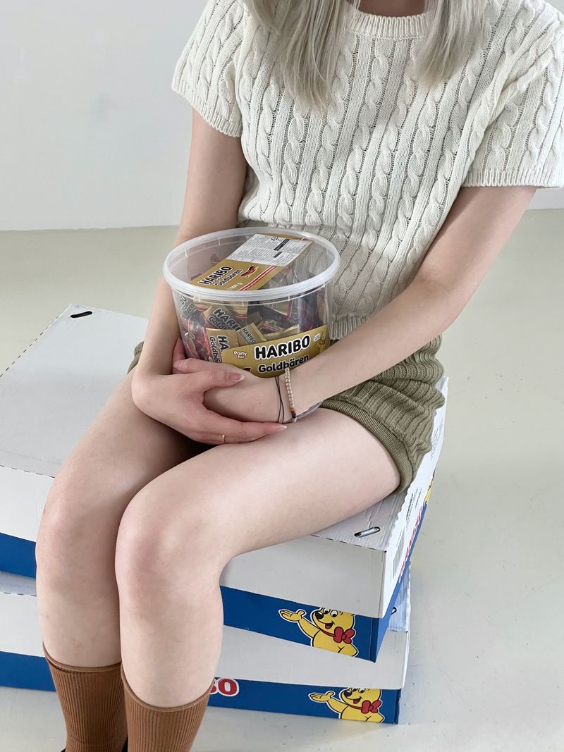Highteen knit shorts