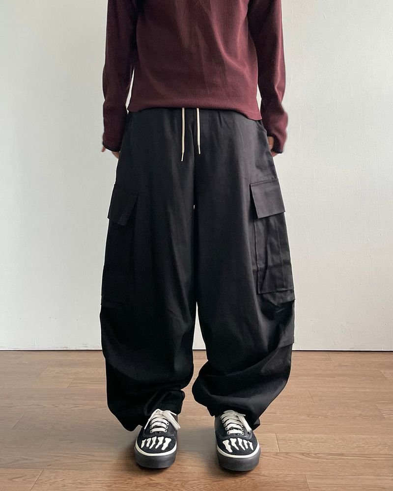 Kony Curved Cotton Pants