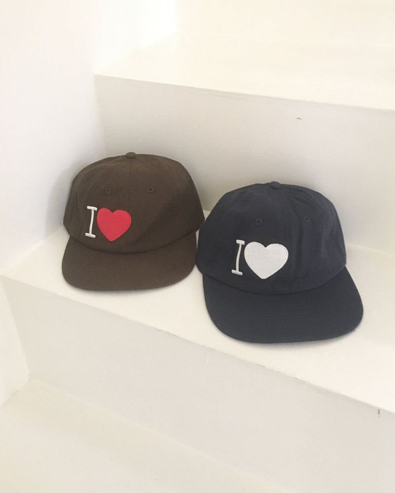Mima I Love Embroidery Camp Cap Hat