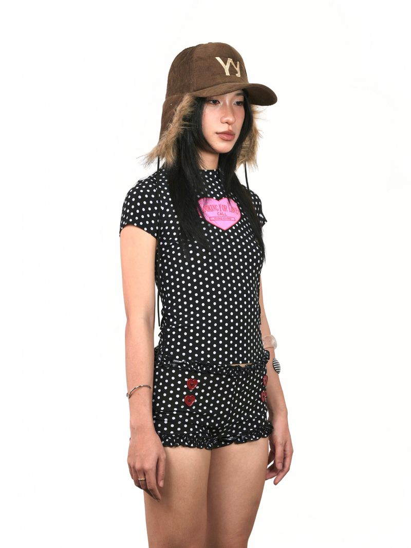 SEND LOVE MINI SHORTS / SEND LOVE ショートパンツ ( SHORT ONLY )