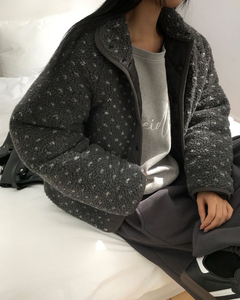 [ORIGINAL] Heart Dot Wool Jumper