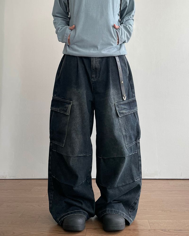 Verse Cargo Denim Pants