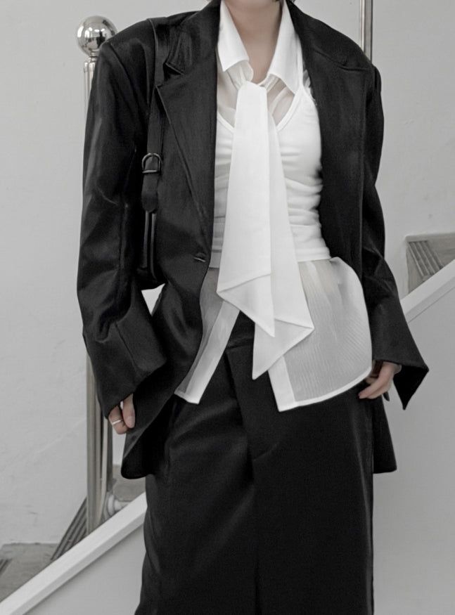 mnem（ムネム）の「Revon Crack Leather Jacket（Jackets/Outerwear）」
