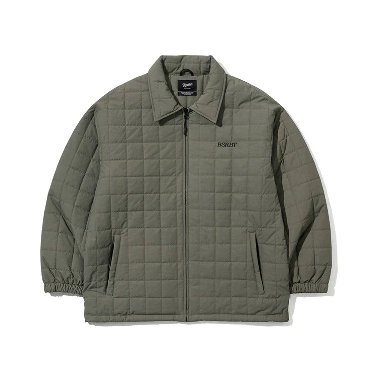 LOGO QUILTING COLLAR JACKET