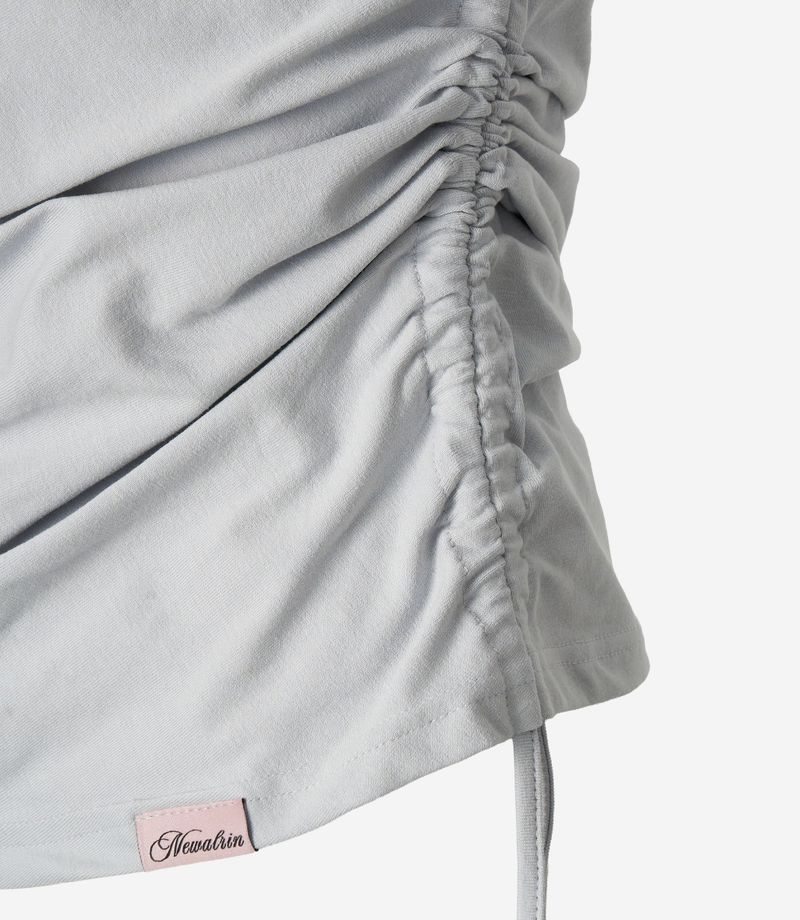 Luna Twisted Shirring Top