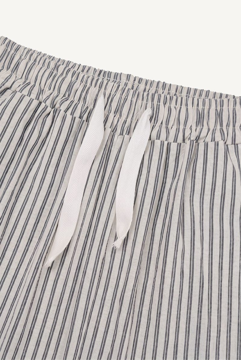 Sun stripe banding pants