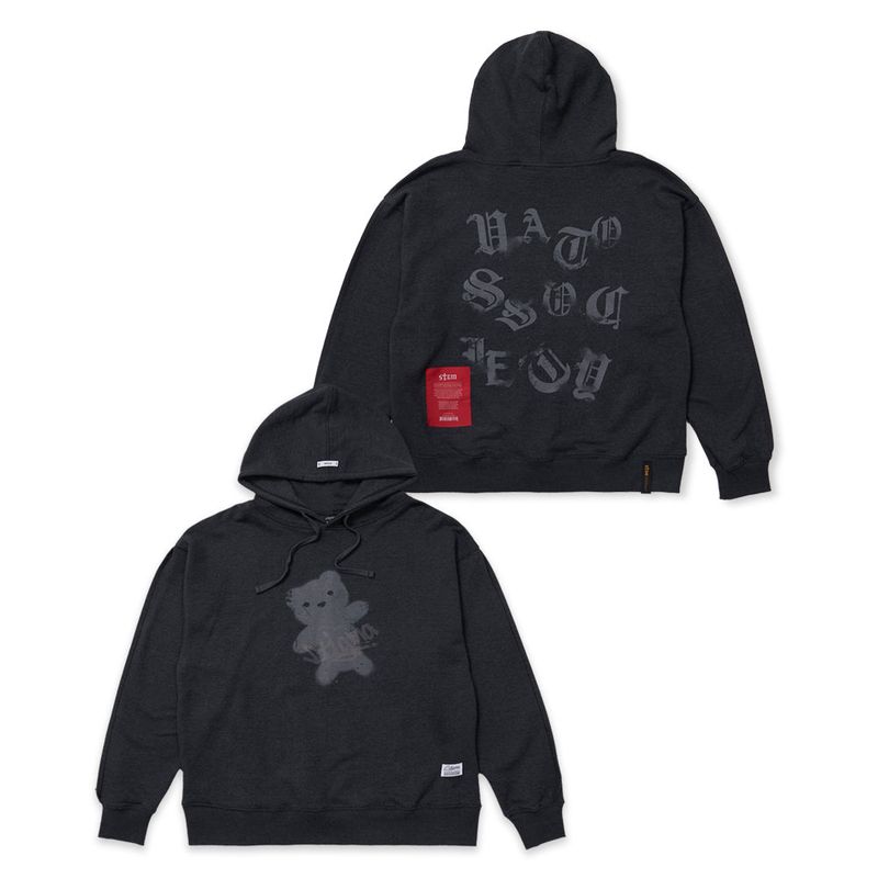 STIGMA(スティグマ)の「TOY BEAR HOODIE CHARCOAL(Tops)」