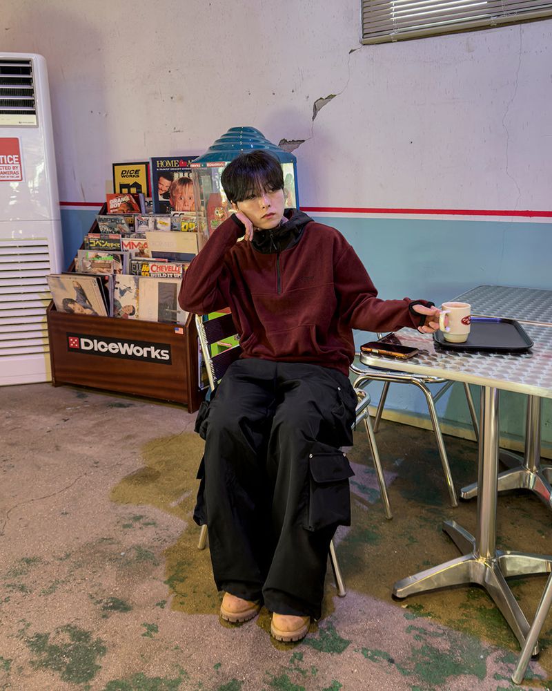 SERNIC Hooded Fleece Warmer Anorak