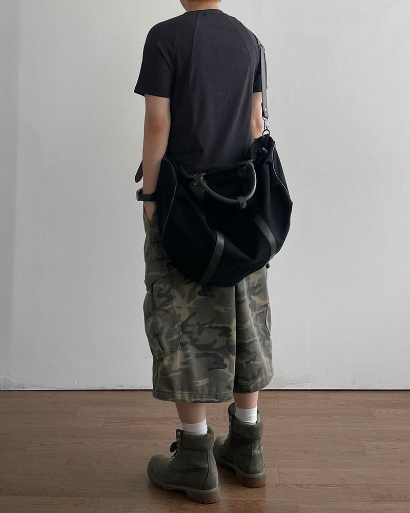 Drill Camo Bermuda Pants