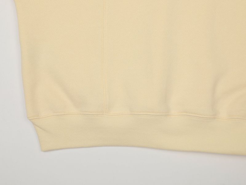 CONTRAST REGLAN CROP SWEATSHIRTS (YELLOW)