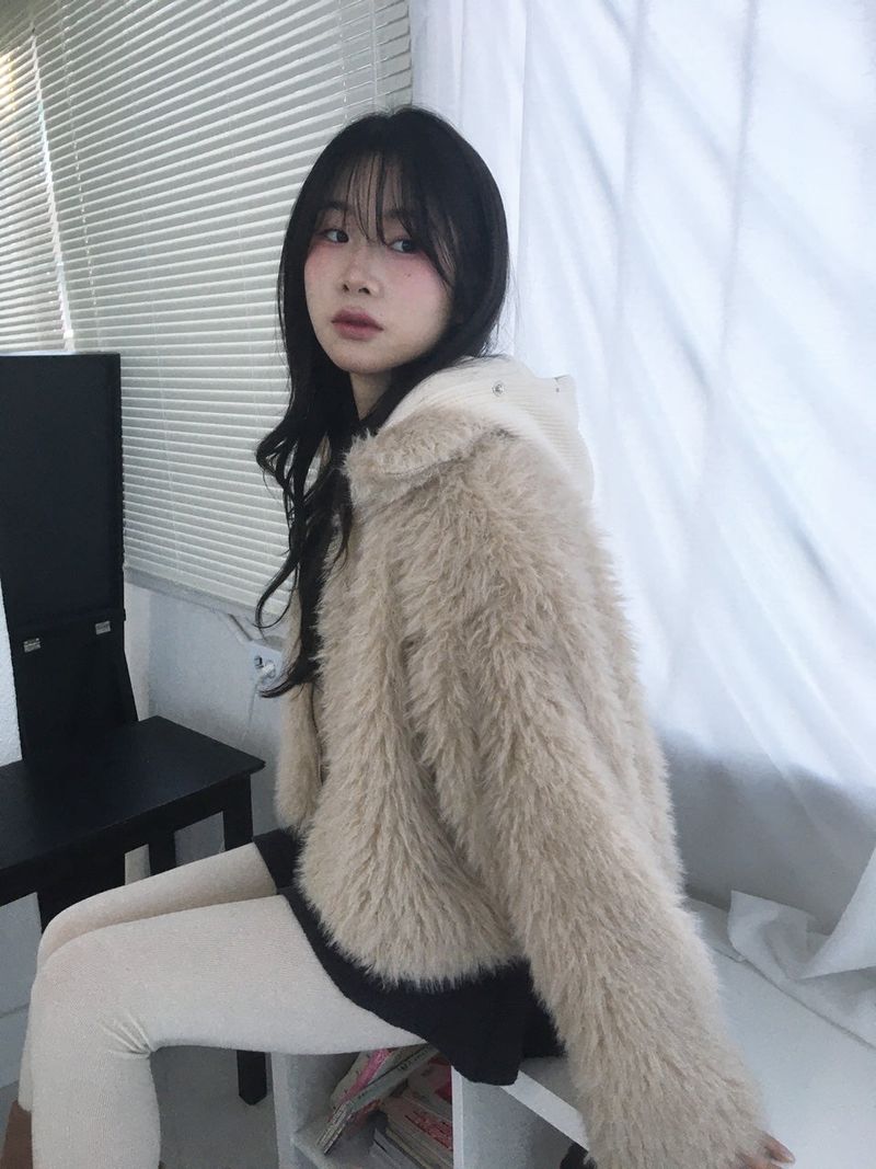 Swan Fur Jacket