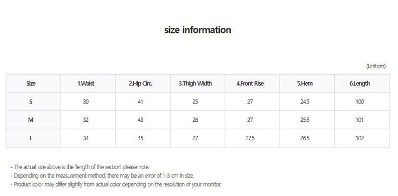 BASIC SPANDEX BOOTCUT DENIM PANTS code 18311