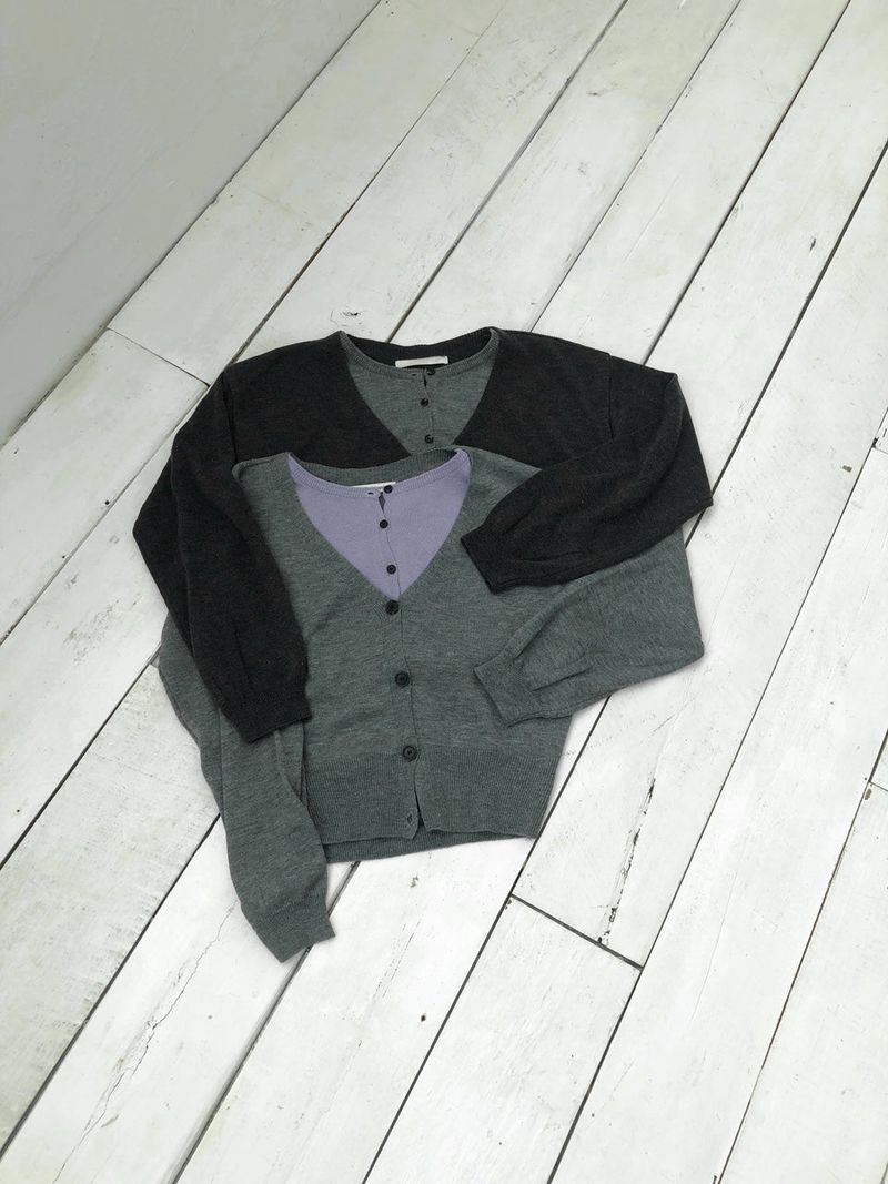 Layering Knitwear Cardigan