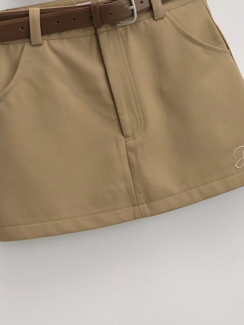 Urban Line Belted Skirt 232937383