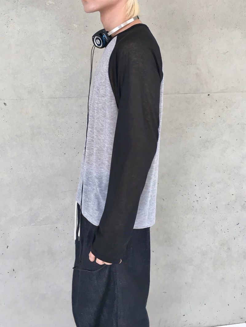 Hale Raglan Sheer Long Sleeve 3C