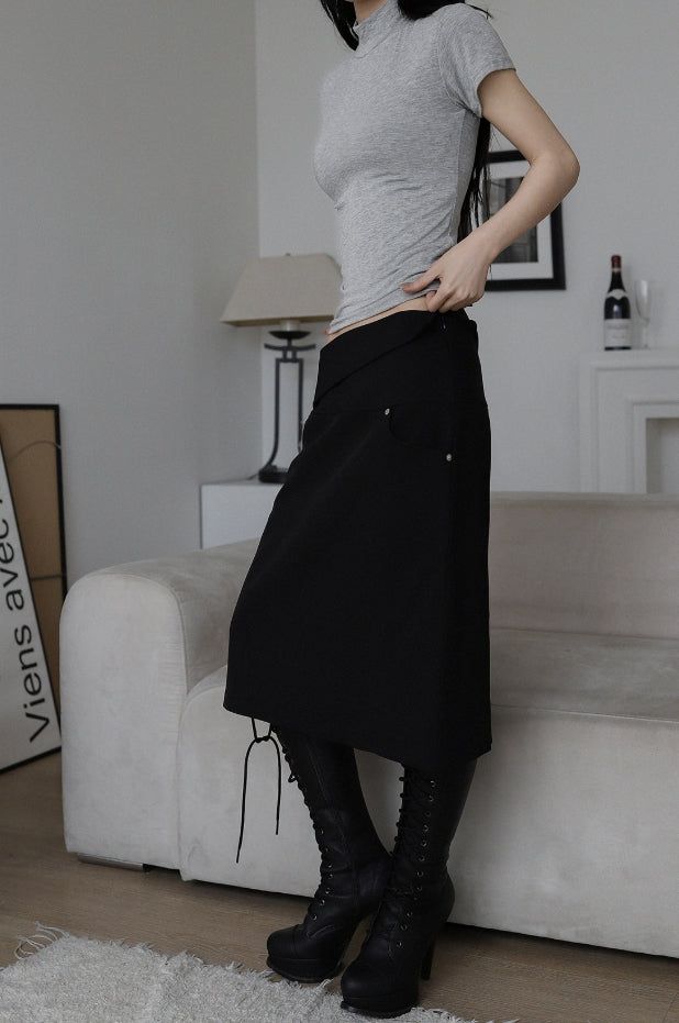 26SS★ [ EEUN BASIC ] Chewing Rounding Short Sleeve T