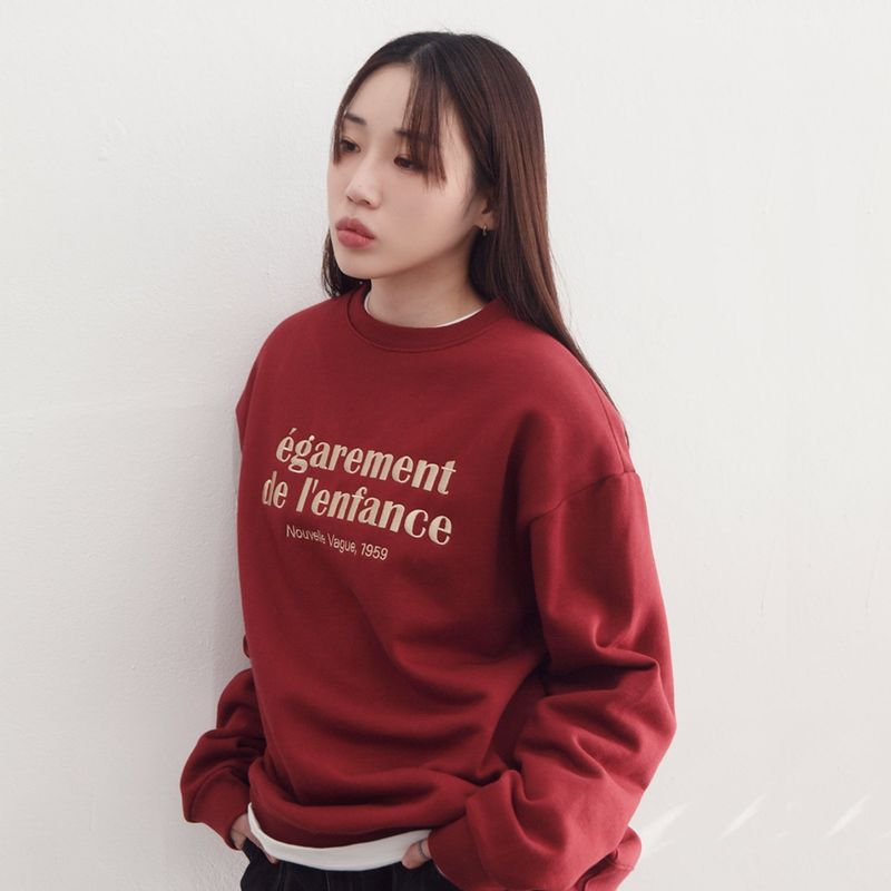 L'ENFANCE SWEATSHIRTS (RED)