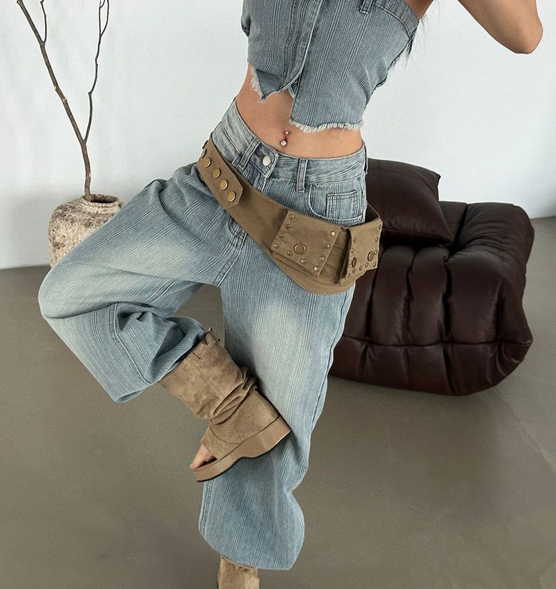Cotton Stud Zing Cargo Belt