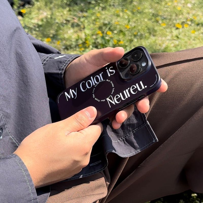 My Color Case (Black Slim Hard)