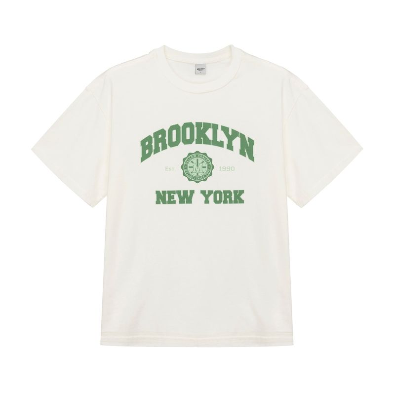 mellowconcept（メロウコンセプト）の「P01 ブルックリンTシャツ Cream（トップス）」