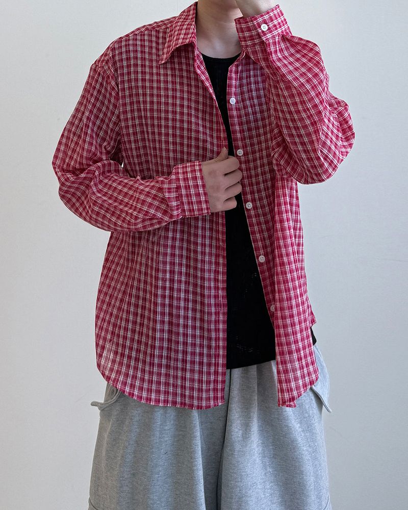 Focus Seersucker Check Shirt