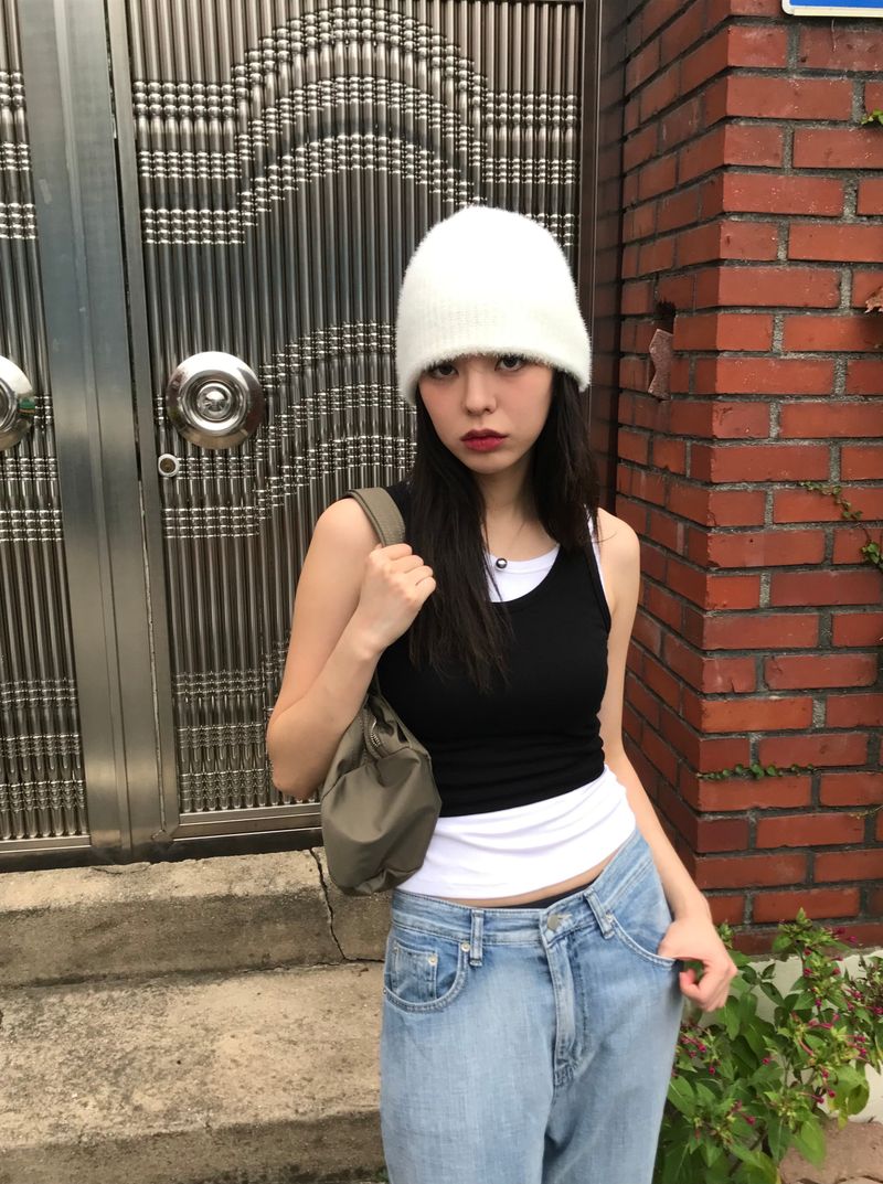 Jade short beanie