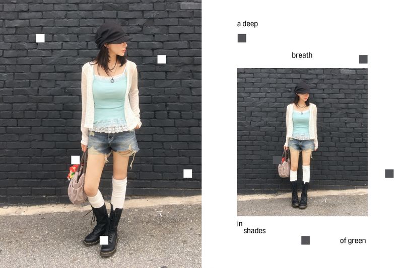 Distressed Washed Denim Hot Pants (3c)