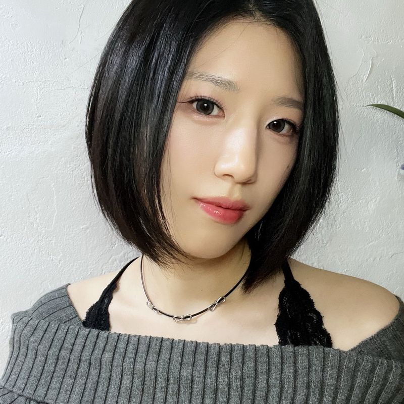 3-ribbon mini Choker