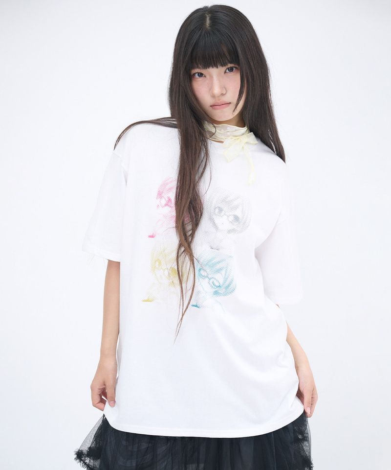CAT GIRL EMOTION T SHIRT