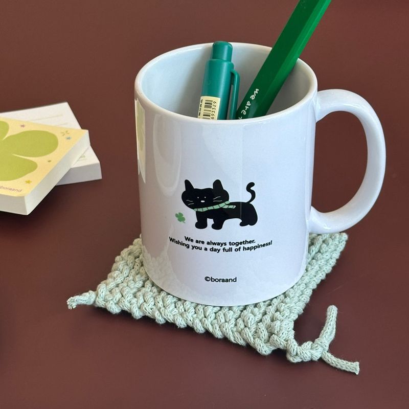 Black Cat Mug Cup (350ml)