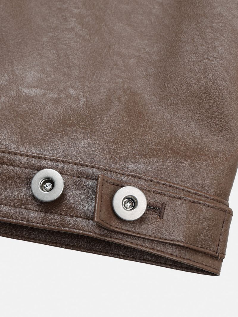 Coupei leather crop jacket