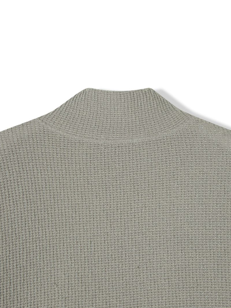 Object Knitted Zip Up