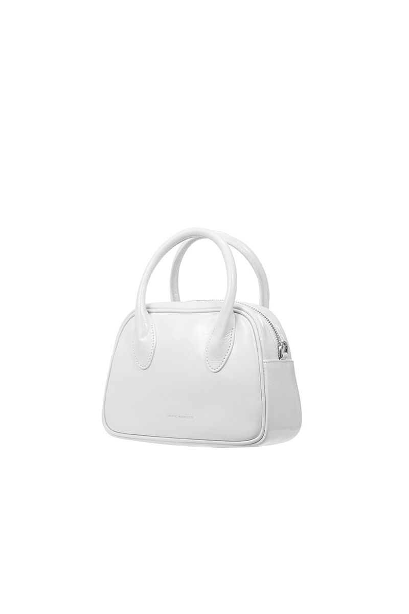 [Leather 100%]  LYON_WHITE