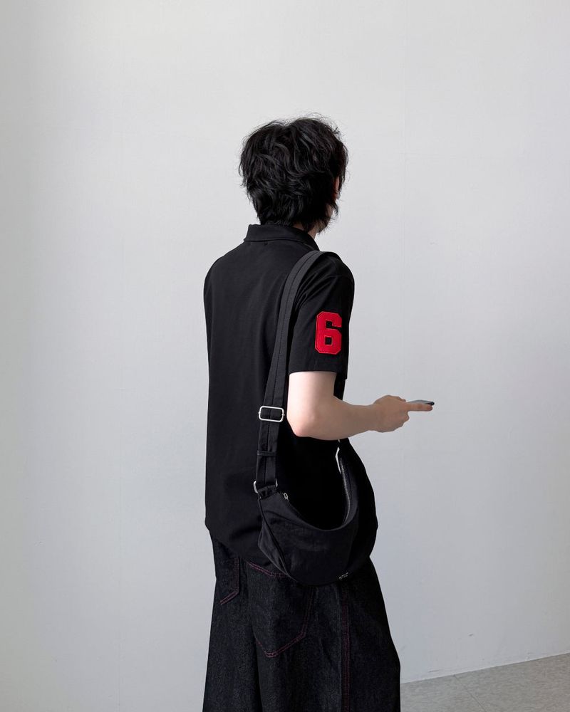 Maive Half Collar T-Shirt