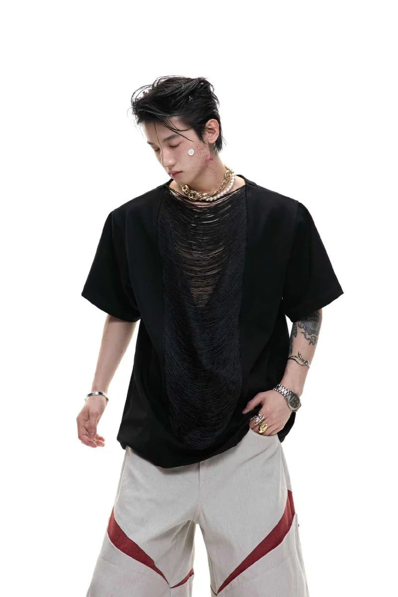 Argue Cultureの「Cutout V-Neck Boxy Tee(Tops)」