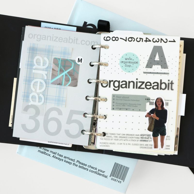 oab clear pack / scrap sticker set