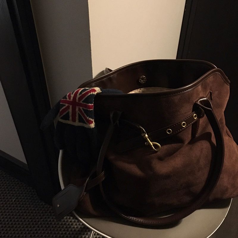 BEIDELLI（ベイデリー）の「[3color] Nouvel, suede buckle shoulder bag & toad bag（Bags）」